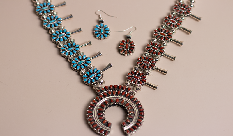 Jeffrey James Reversible Squash Blossom Set