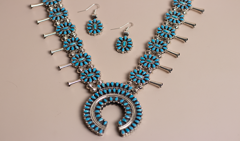 Jeffrey James Reversible Squash Blossom Set