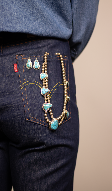 Kingman Beaded Necklace Set