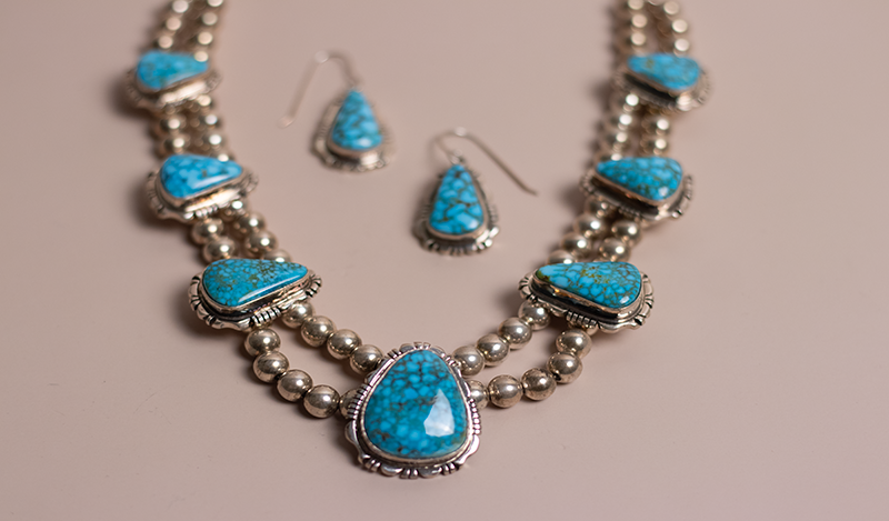 Kingman Beaded Necklace Set