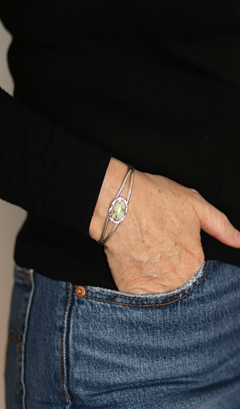 Splitwire Palomino Turquoise Cuff