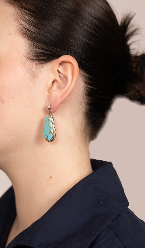 No. 8 Dangle Earrings