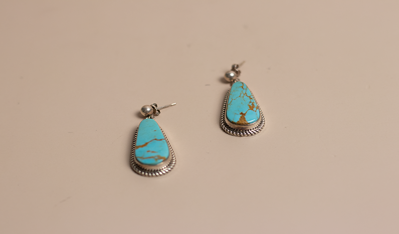 No. 8 Dangle Earrings