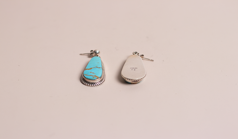 No. 8 Dangle Earrings