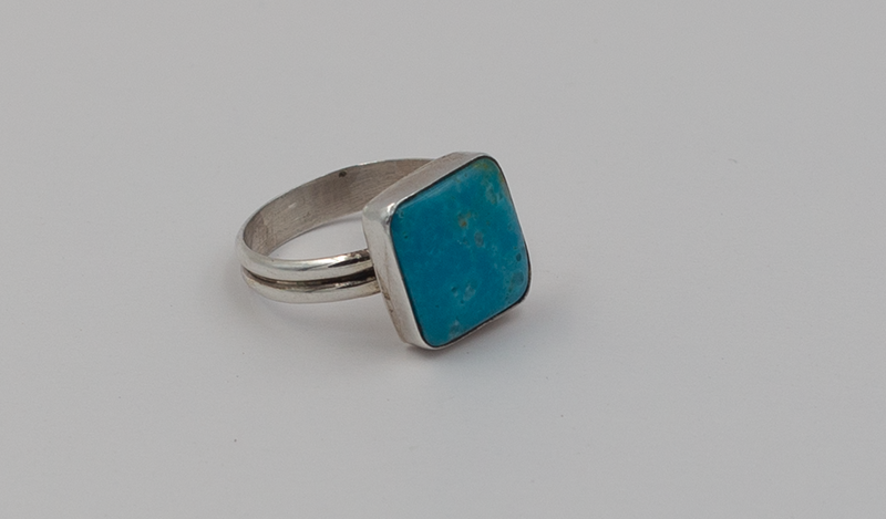 Staple Turquoise Square Ring