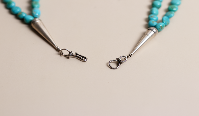 Sleeping Beauty Turquoise Nugget Necklace