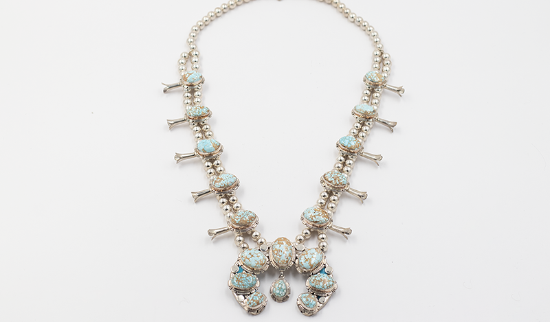 No. 8 Squashblossom Necklace Set