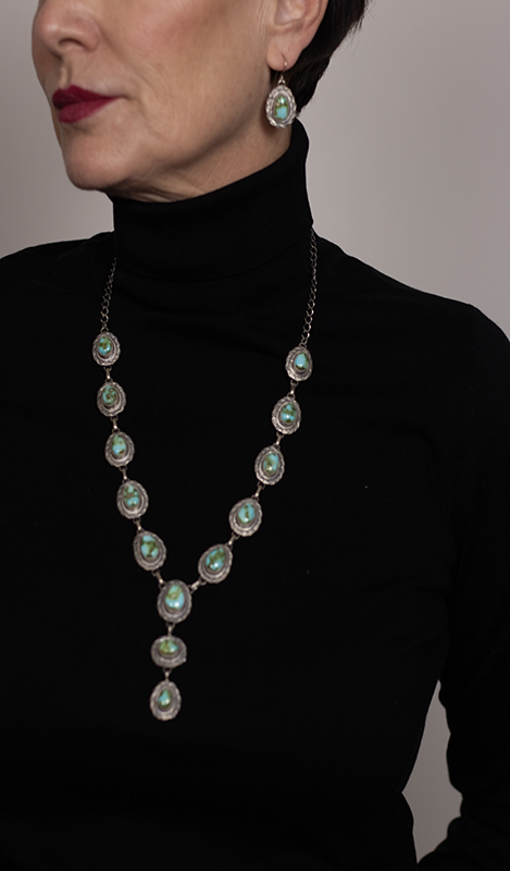 Sonoran Gold Lariat Necklace Set