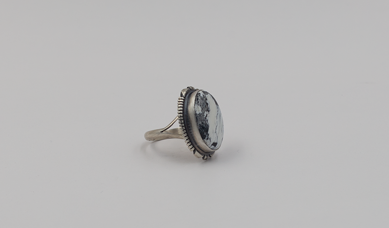 White Buffalo Ring by Thomas Francisco