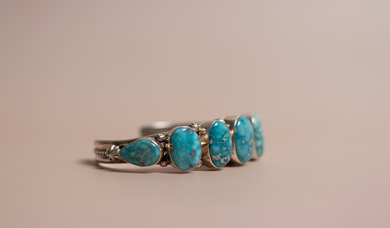 Water Web Kingman Cuff