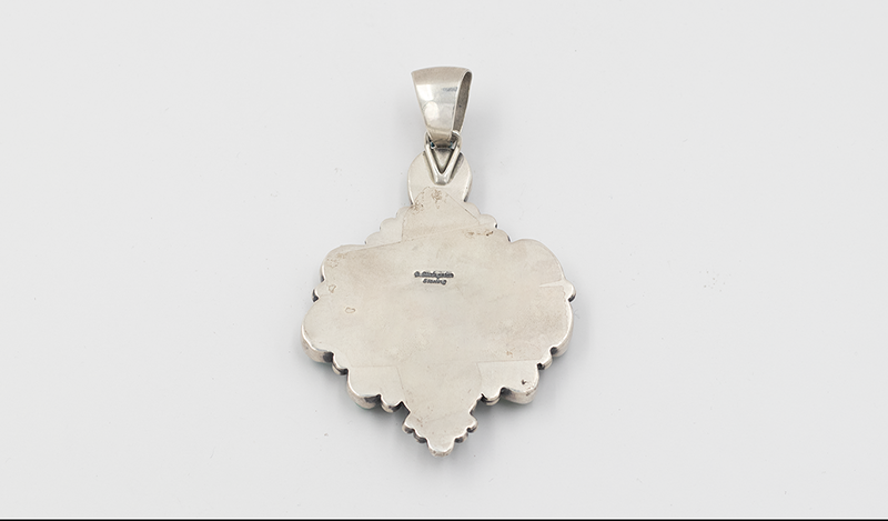 9 Stone Sonoran Gold Turquoise Pendant