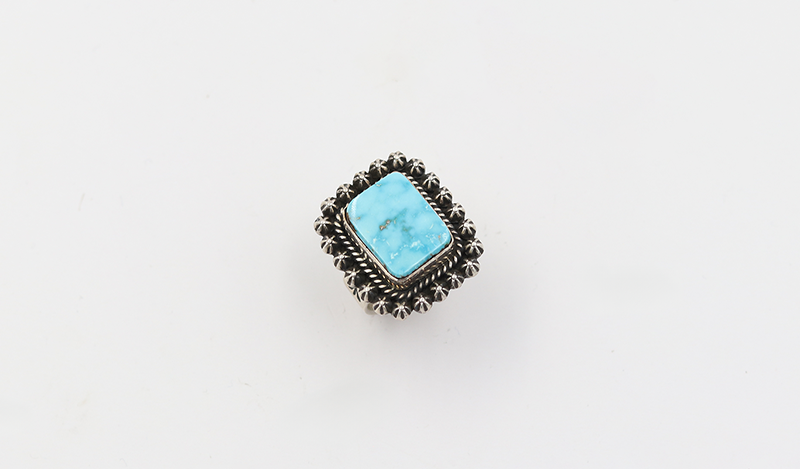 Square Kingman Star Ring
