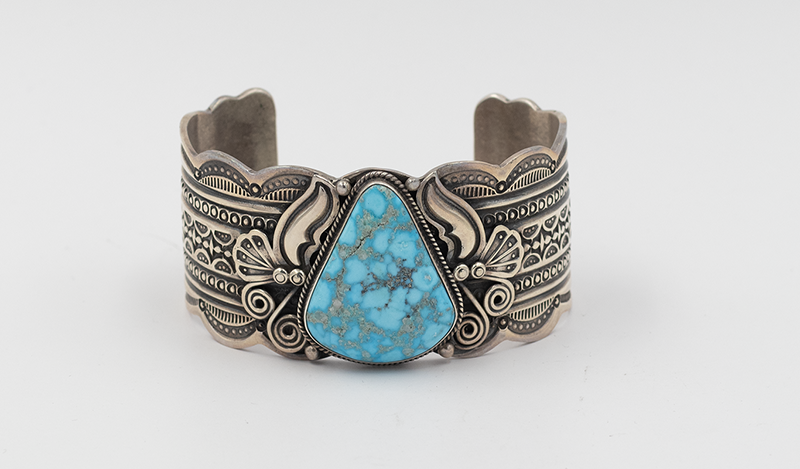 Water-Web Turquoise Cuff
