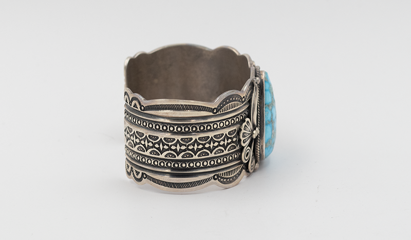 Water-Web Turquoise Cuff