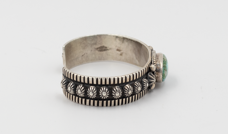 Single Stone Sonoran Gold Cuff
