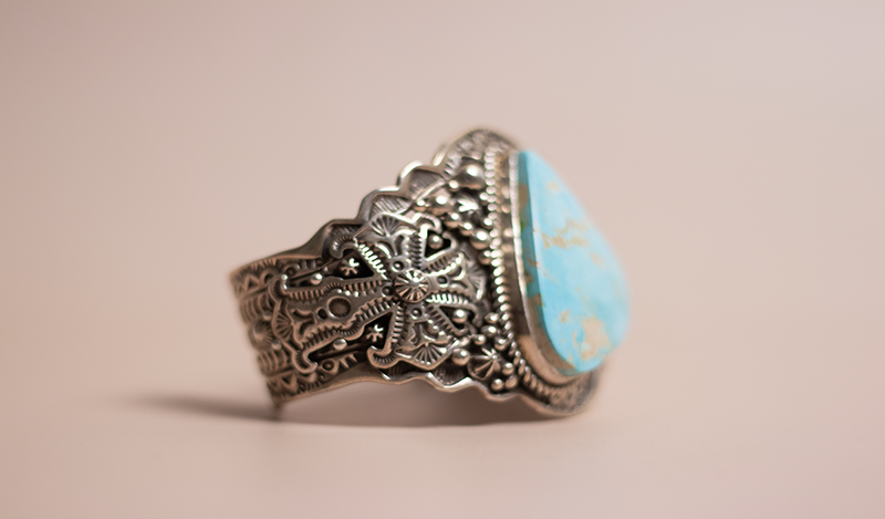Large Royston Teardrop Cuff