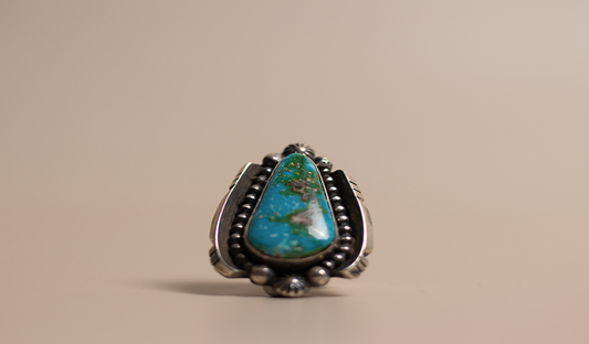 Heavy Gauge Silver and Sonoran Gold Ring