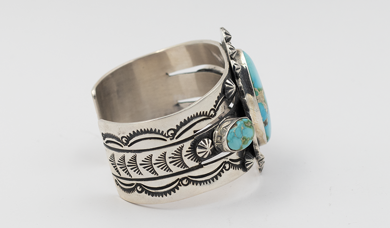 Thick Split Shank Sonoran Gold Cuff