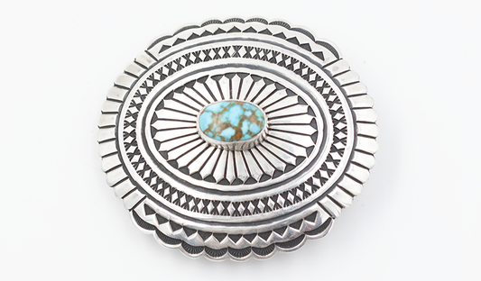 Sonoran Blue Belt Buckle