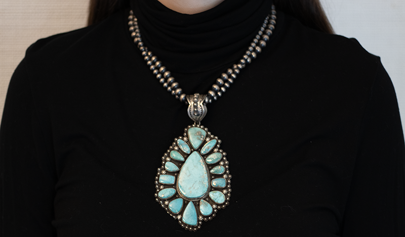 Happy Piasso Kingman Turquoise Pendant
