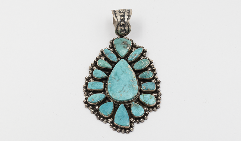 Happy Piasso Kingman Turquoise Pendant