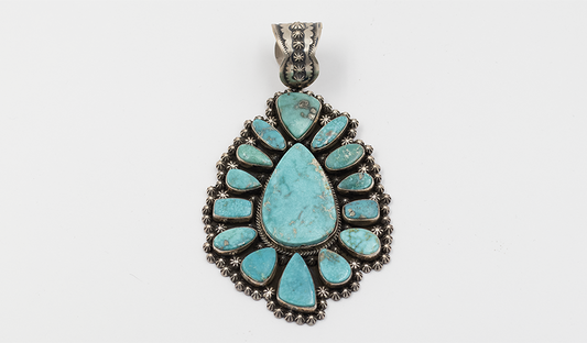 Happy Piasso Kingman Turquoise Pendant