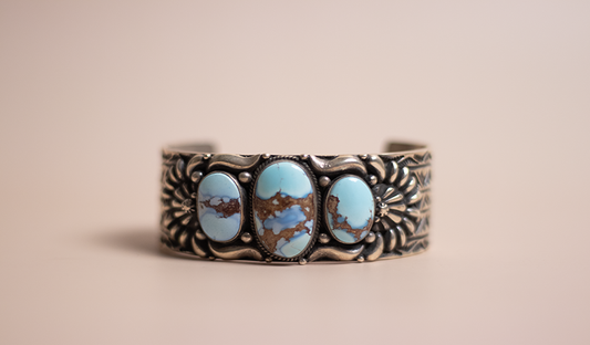 3 Stone Golden Hills Cuff