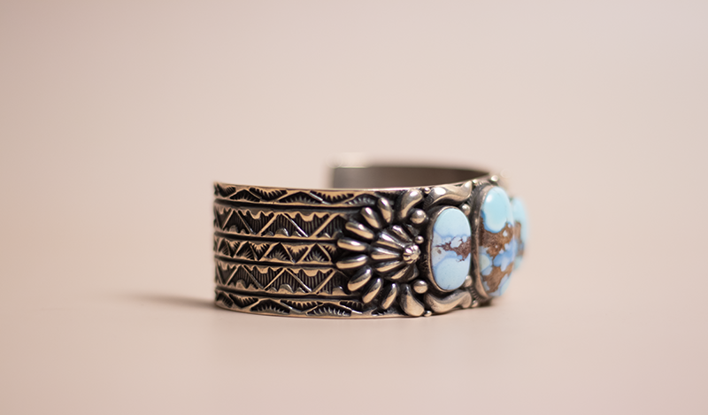3 Stone Golden Hills Cuff