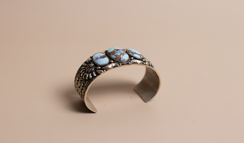 3 Stone Golden Hills Cuff
