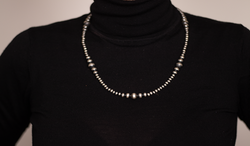 24" Graduated Navajo Pearls