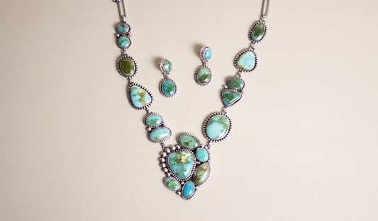 Sonoran Gold Floral Necklace Set