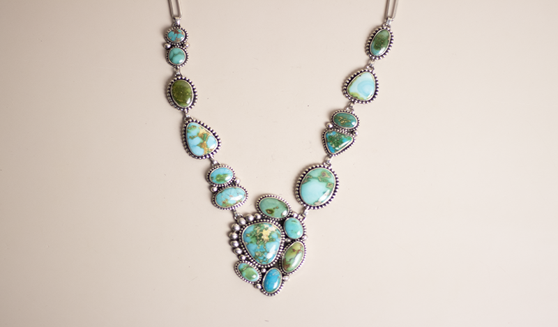 Sonoran Gold Floral Necklace Set