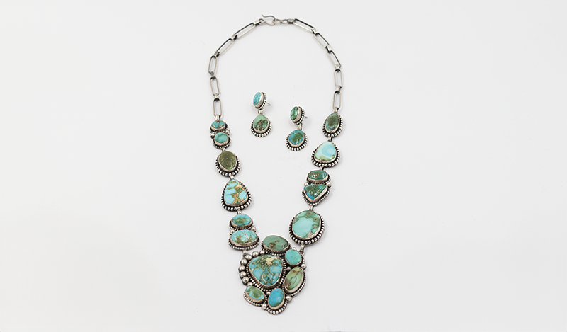 Sonoran Gold Floral Necklace Set