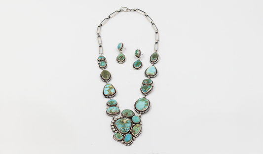 Sonoran Gold Floral Necklace Set