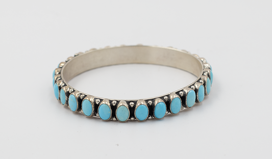 Sleeping Beauty Turquoise Bangle
