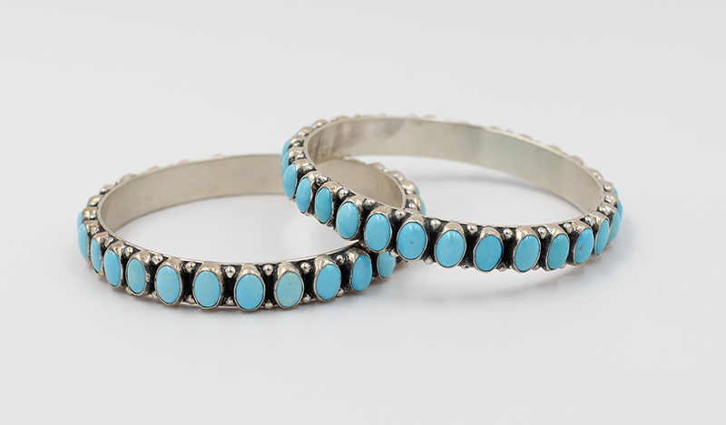 Sleeping Beauty Turquoise Bangle