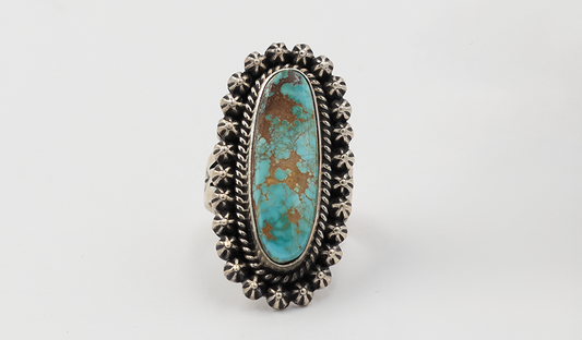 Long Oval Royston Star Ring
