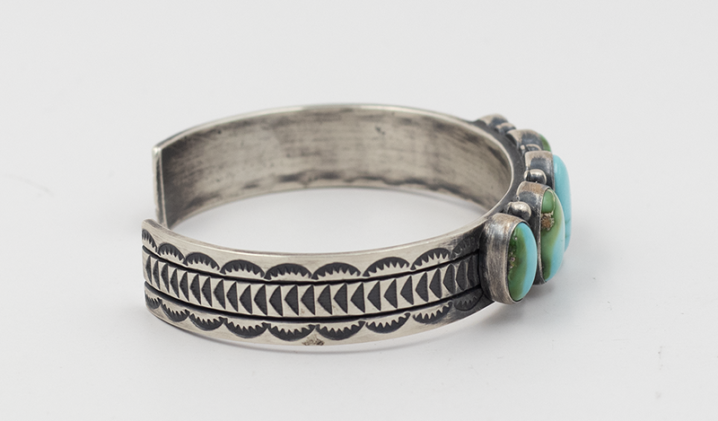 5 Stone Sonoran Gold Simple Cuff
