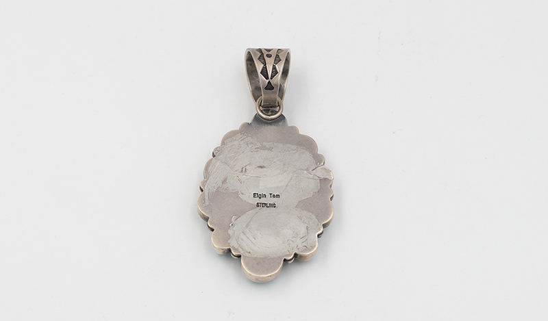 11 Stone Carico Lake Turquoise Cluster Pendant