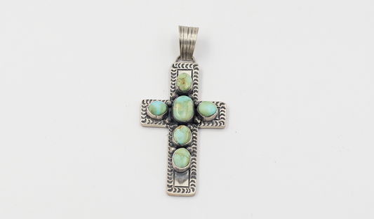 Sonoran Gold 6 Stone Cross