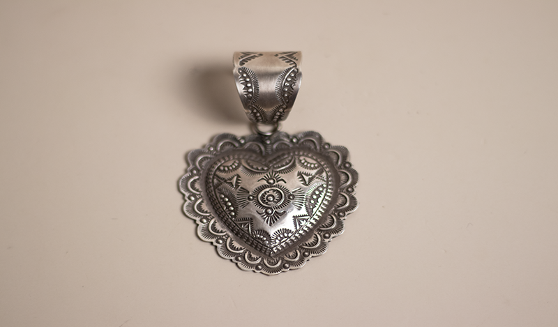 Lace Heart Pendant