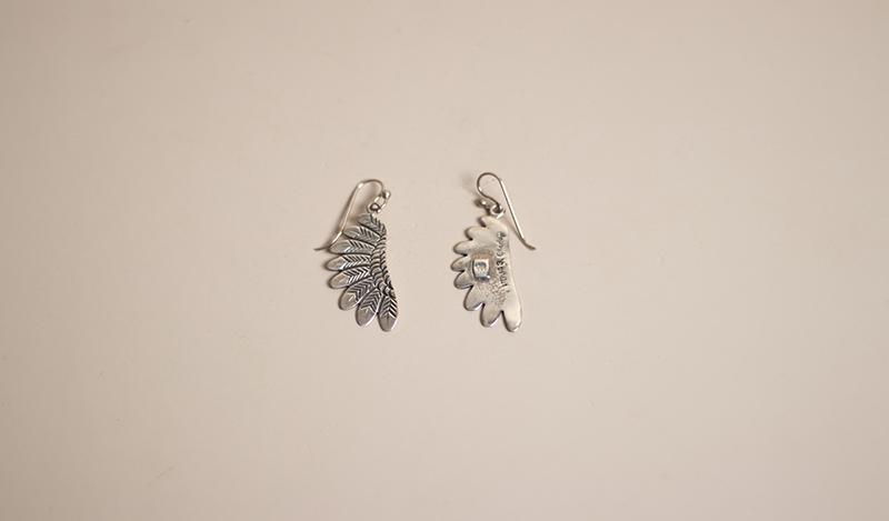 Angel Feather Earrings