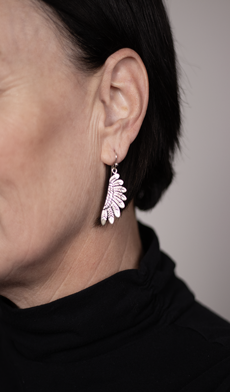 Angel Feather Earrings