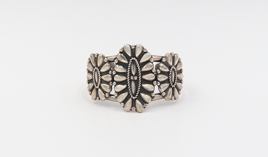 Silver Cluster Cuff