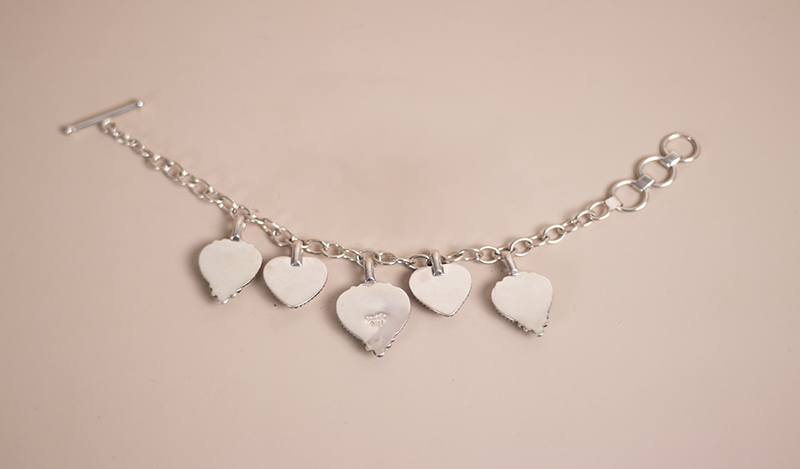 Heart Charm Bracelet