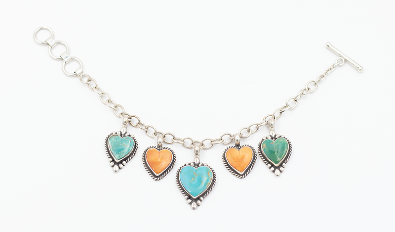 Heart Charm Bracelet