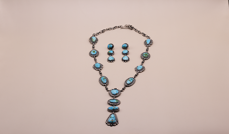 Sonoran Gold Turquoise Lariat Set