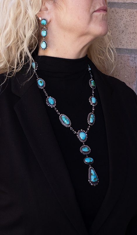 Sonoran Gold Turquoise Lariat Set