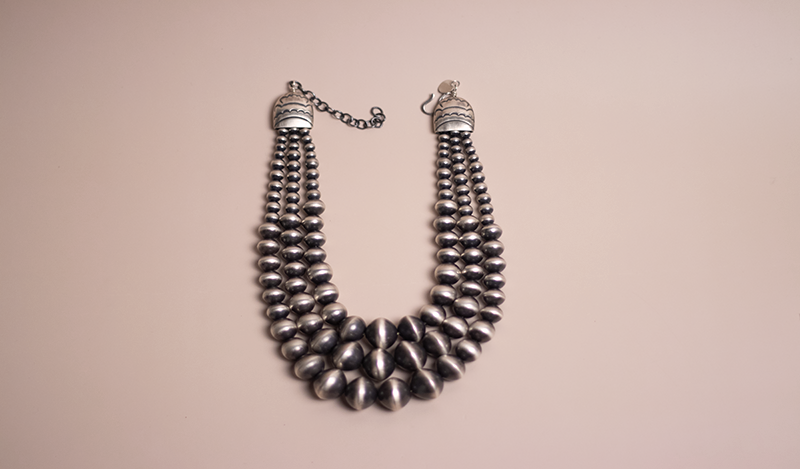 3 Strand Navajo Pearls