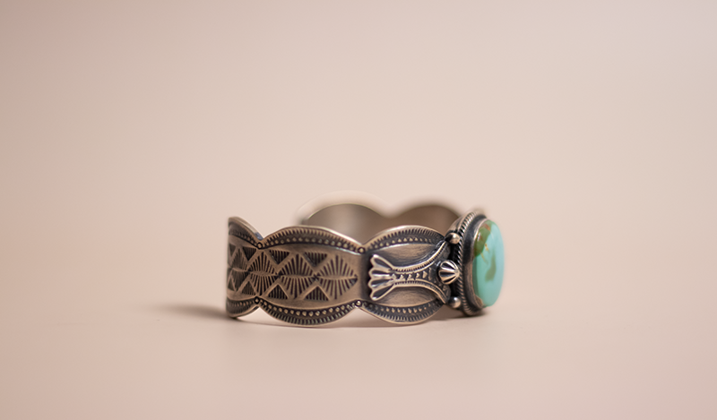 Stamped Royston Cuff